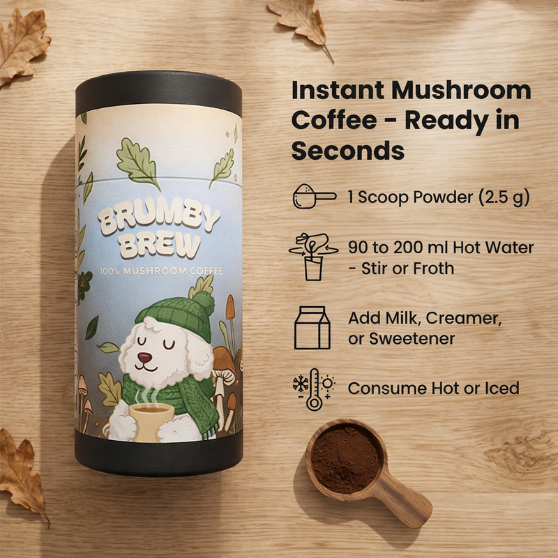 Instant Mushroom Coffee