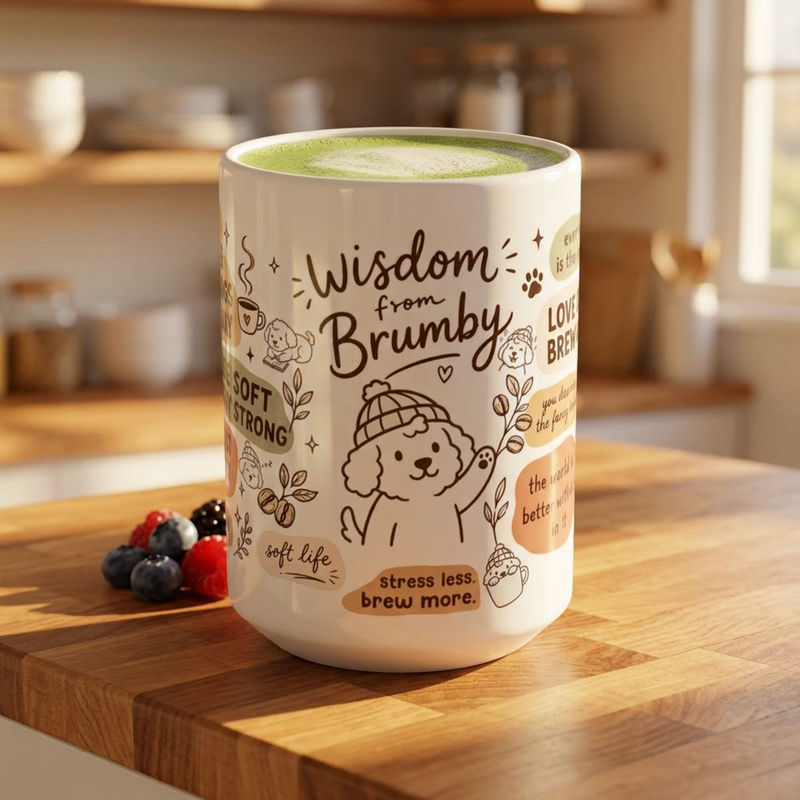 Wisdom from Brumby Mug
