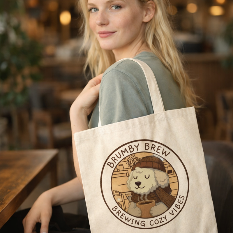 Coffee Dog Tote