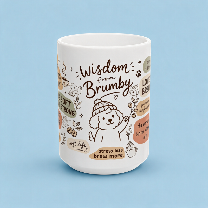Wisdom from Brumby Mug